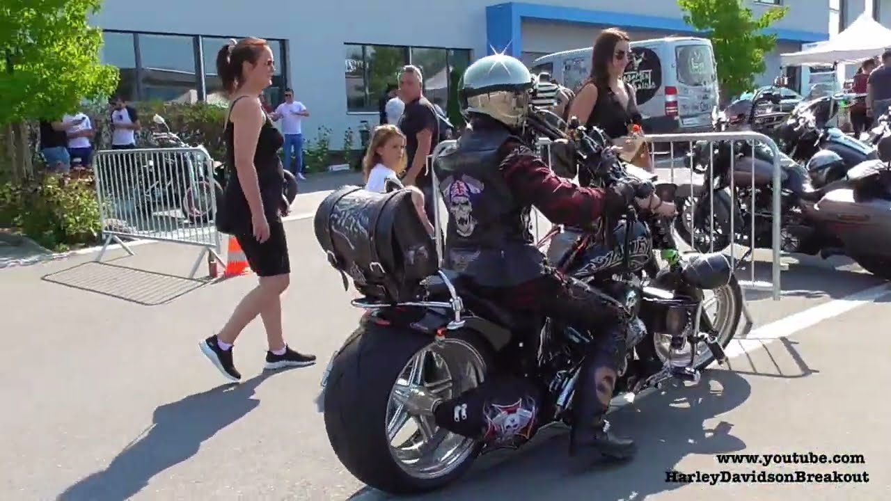 Harley Davidson Custombike Meeting Ace Cafe Switzerland Part 2