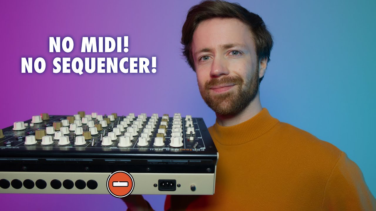 Making Techno Without Sequencers and Midi | Vermona Perfourmer Mk2