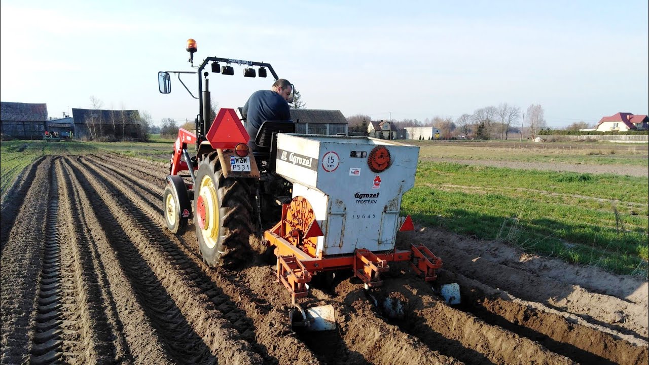 Sadzenie Ziemniaków 2O2O☆Ursus C330m & Agrozet Sa2-074
