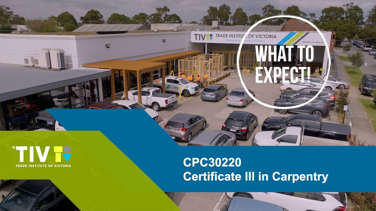 What to Expect – CPC30220 Certificate III in Carpentry