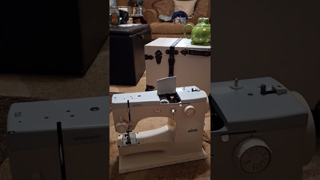 Ellie the Elna newest member of Nanas Sewing Machines 