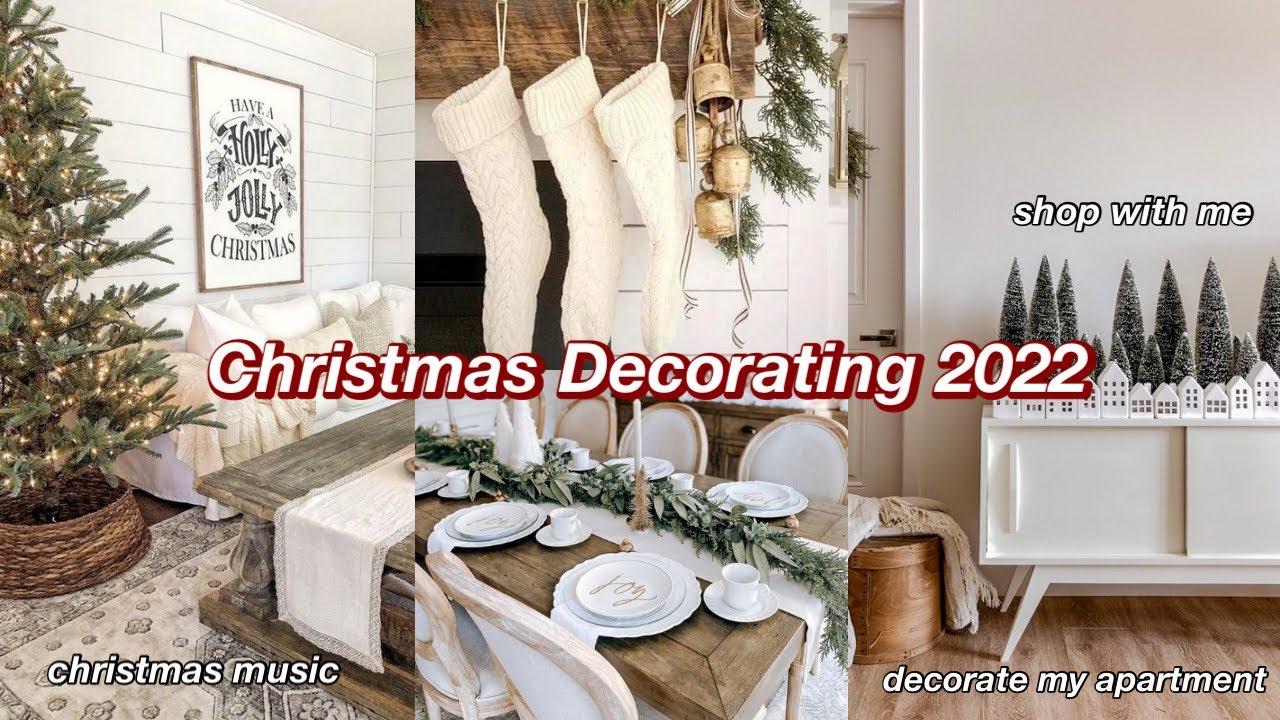 DECORATING MY APARTMENT FOR CHRISTMAS 2022