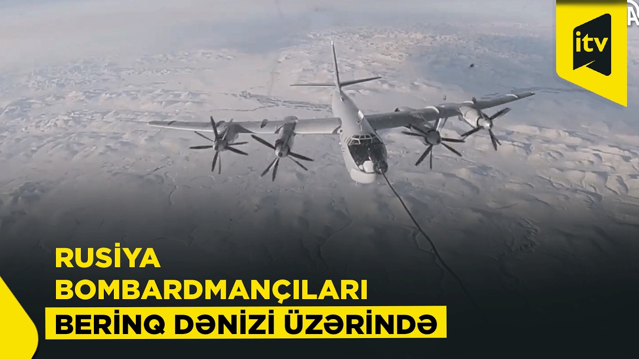 Rusiya bombardmançıları Berinq dənizi üzərində uçuşlar həyata keçirir - ŞƏRHSİZ