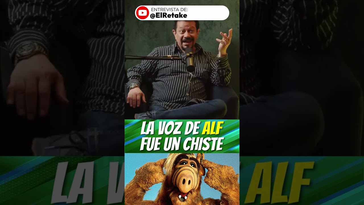 La Voz de ALF fue un Chiste - Carlos Segundo #alf #doblaje #doblajelatino #80s #shorts #viralshorts