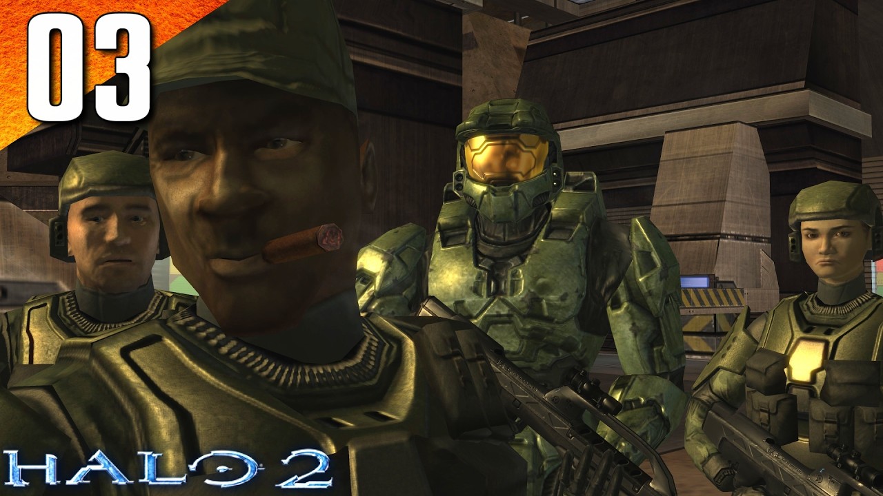 Halo 2 100% (Legendary) Walkthrough Part 3 - Metropolis (No Commentary)