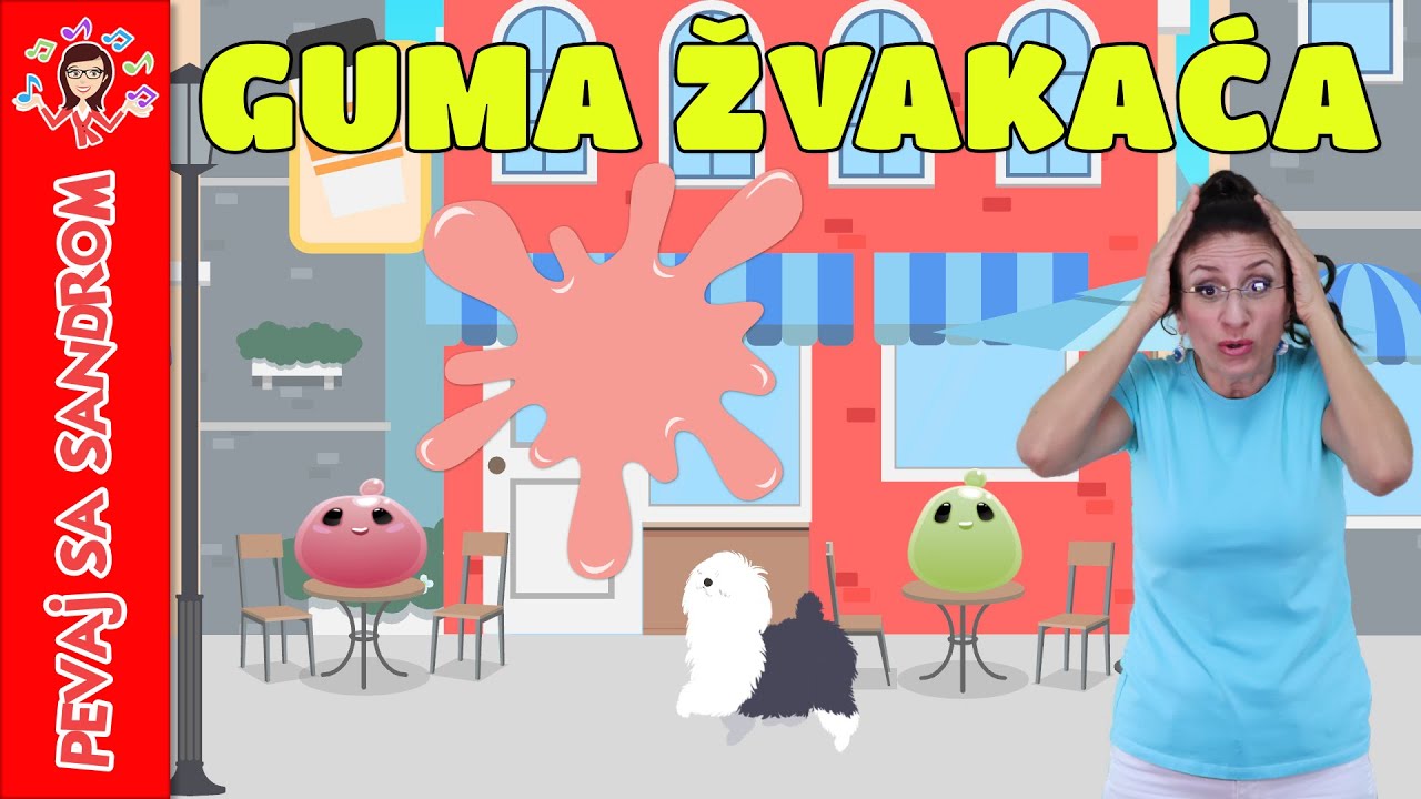 💖 Guma žvakaća 💖 Pevaj Sa Sandrom | Dečije pesme | Dečije priče