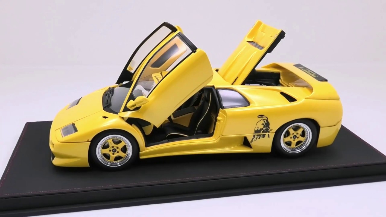 1/18 CUSTOM MODEL SERIES - EPISODE 61 - 35th ANNIVERSARY LAMBORGHINI DIABLO