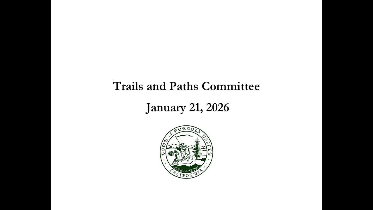 01-21-2026 Trails and Paths Committee Meeting