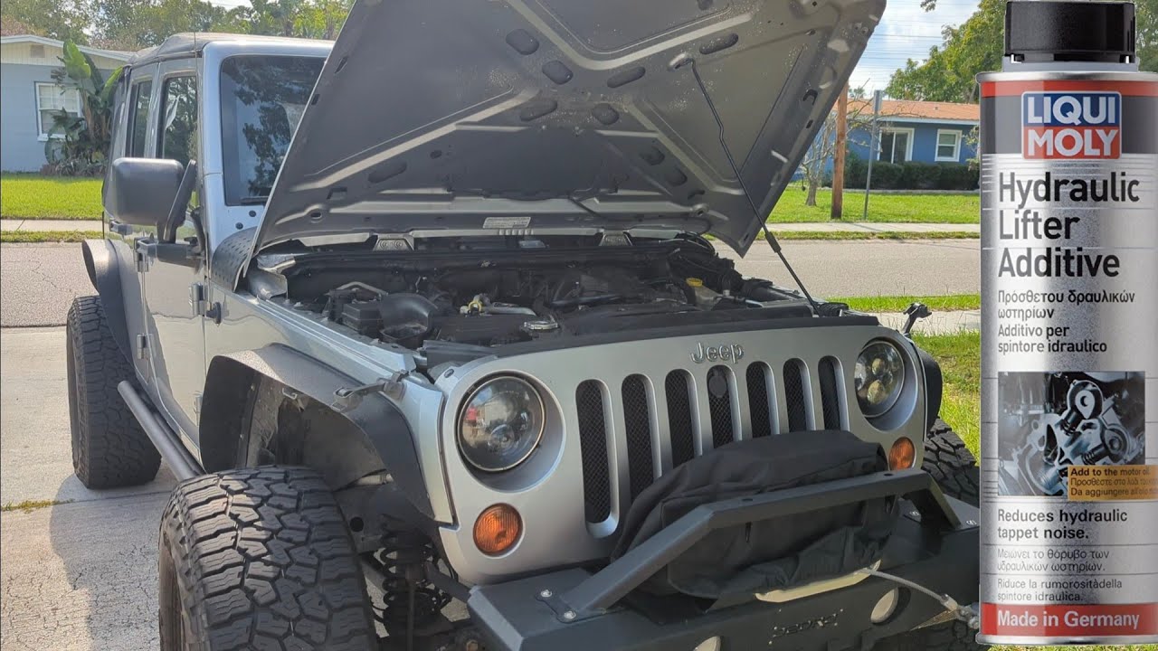 Добавка Liqui Moly 20004 в гидрокомпенсатор Jeep Wrangler 2013 года. Устранила ли она стук?