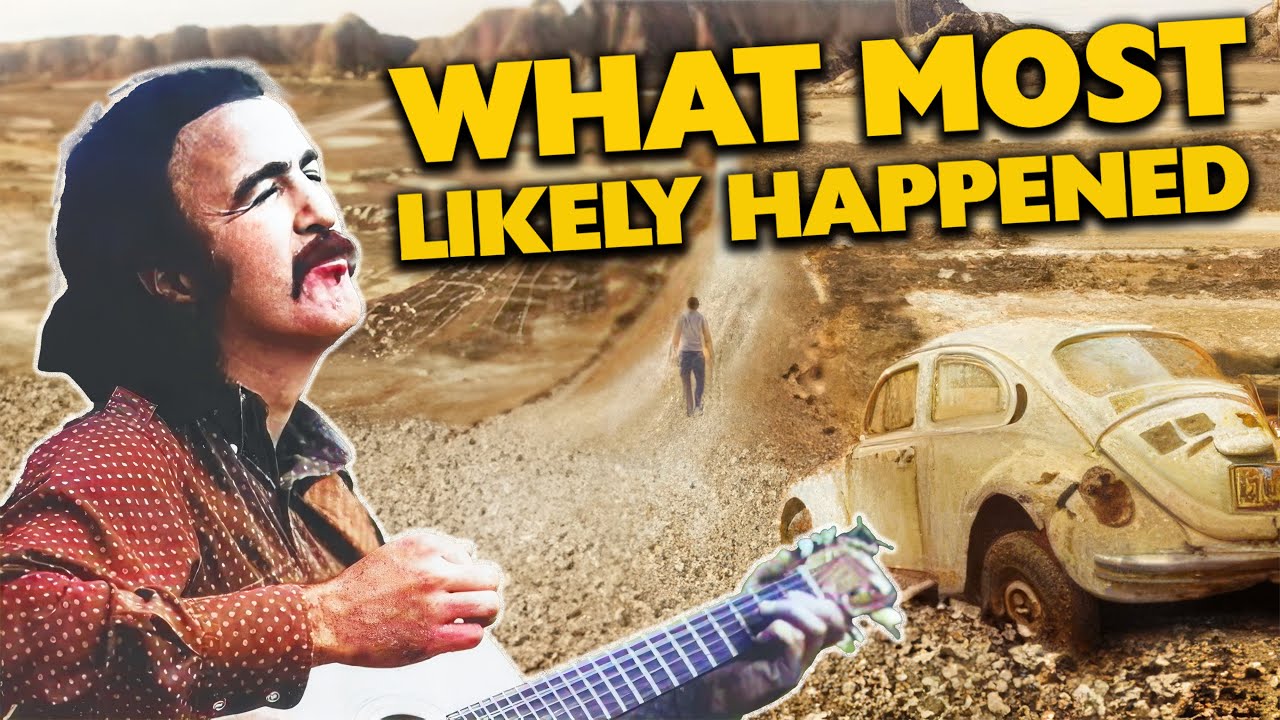 What most likely happened to singer-songwriter Jim Sullivan in the middle of the New Mexico desert
