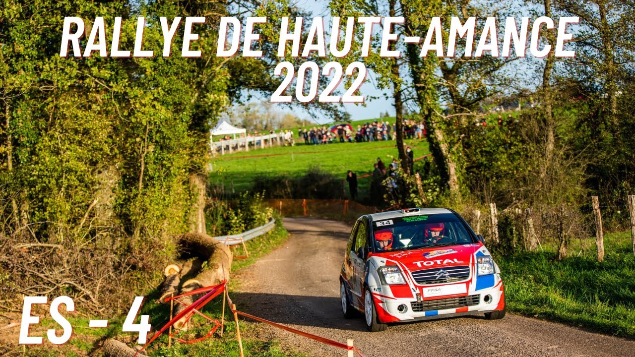 Rallye de Haute Amance 2022 / ES4 / Romain Perrin -Albin Goutry-André