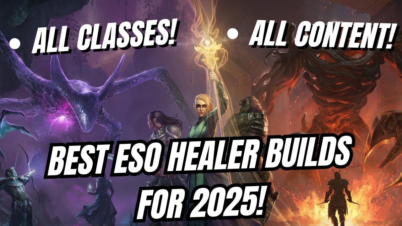 ESO Healer Builds Guide For 2025!