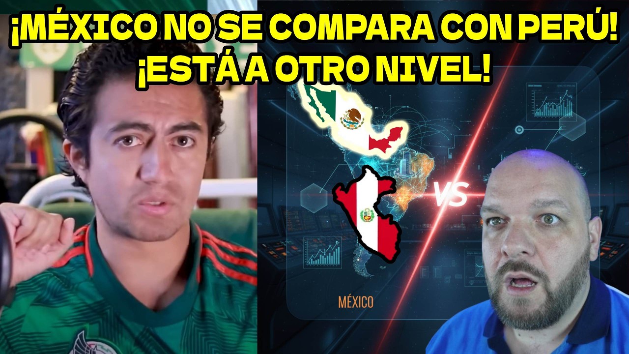 México y Perú no se pueden comparar ¿Tanta diferencia de nivel tiene México sobre Perú?