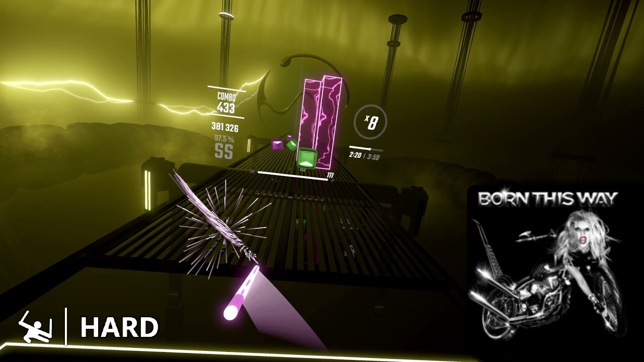 Beat Saber Lady Gaga | Born This Way [Hard]