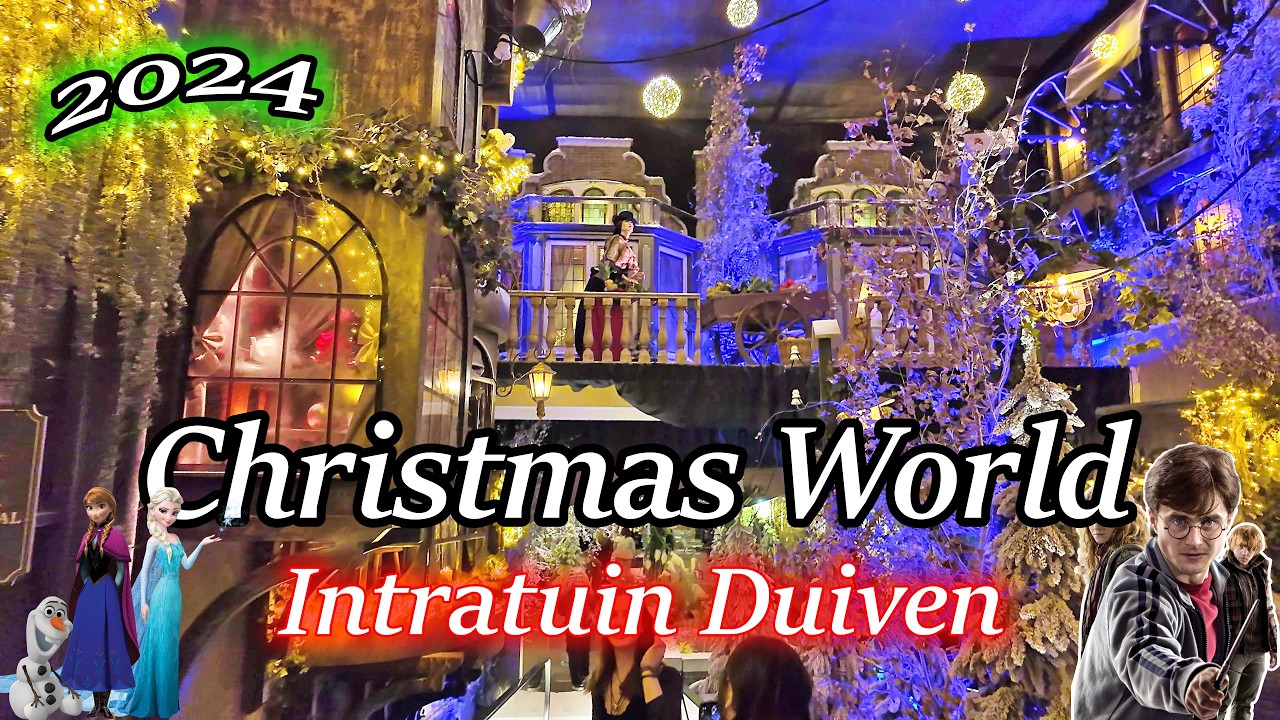 Крупнейшее рождественское шоу в Европе: Christmas World Intratuin Duiven 2024 в 4К!