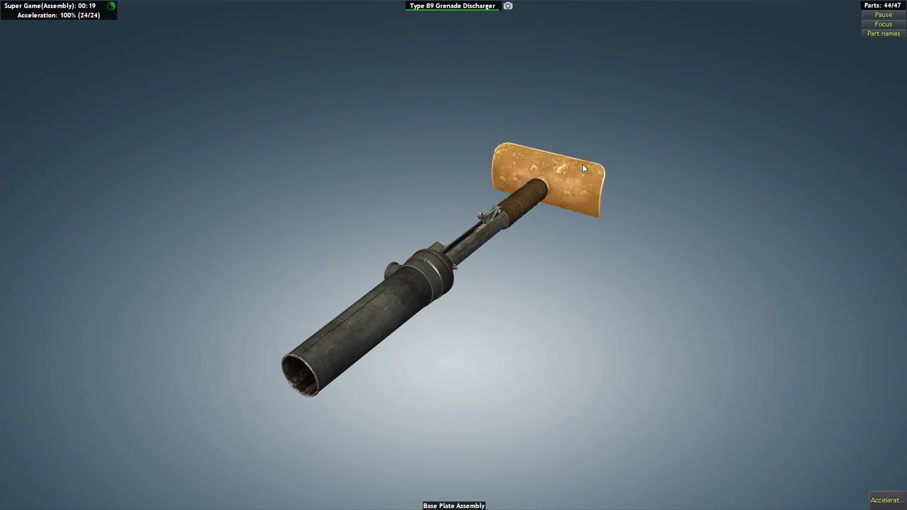 Light mortar / Миномет Type 89 grenade discharger - Super Game / Супер Игра #WorldofGuns