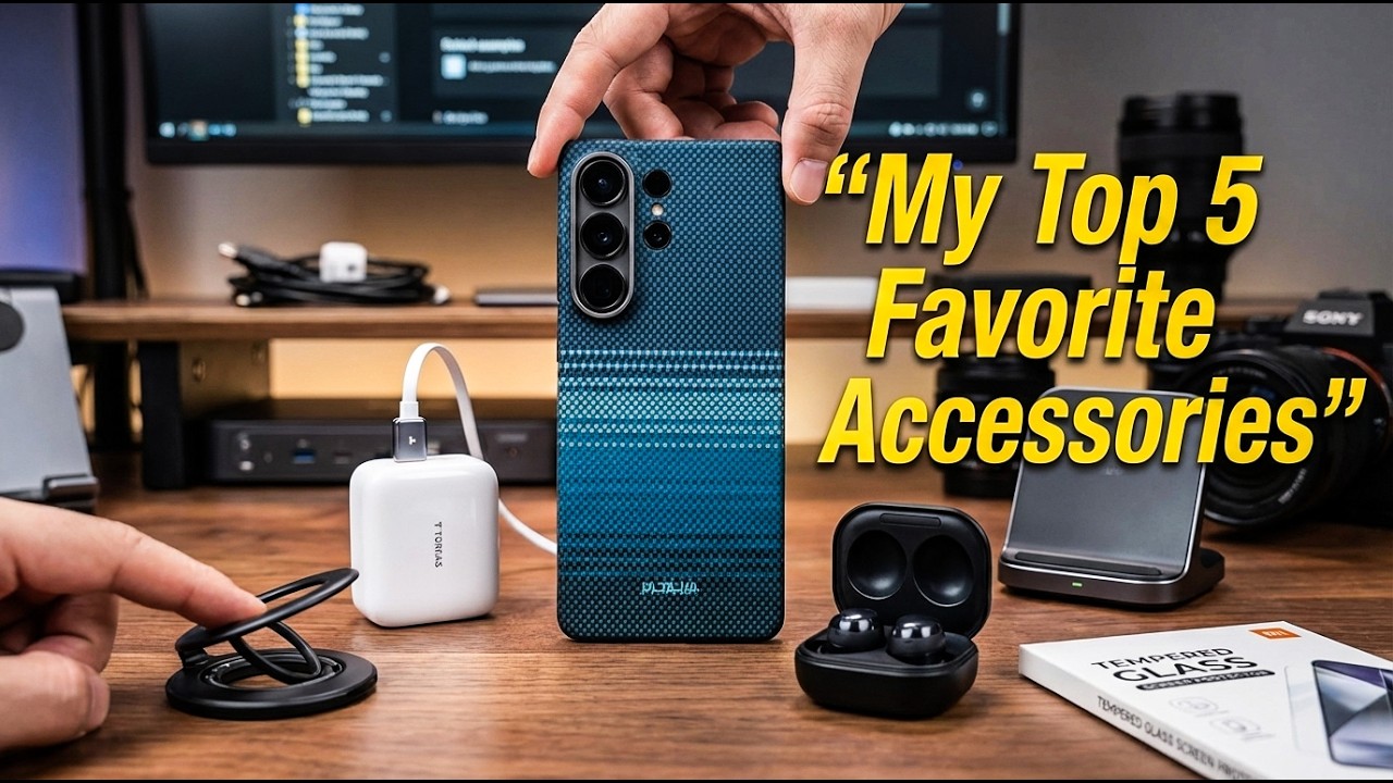 Galaxy S26 Ultra My Top 5 Favorite Accessories!