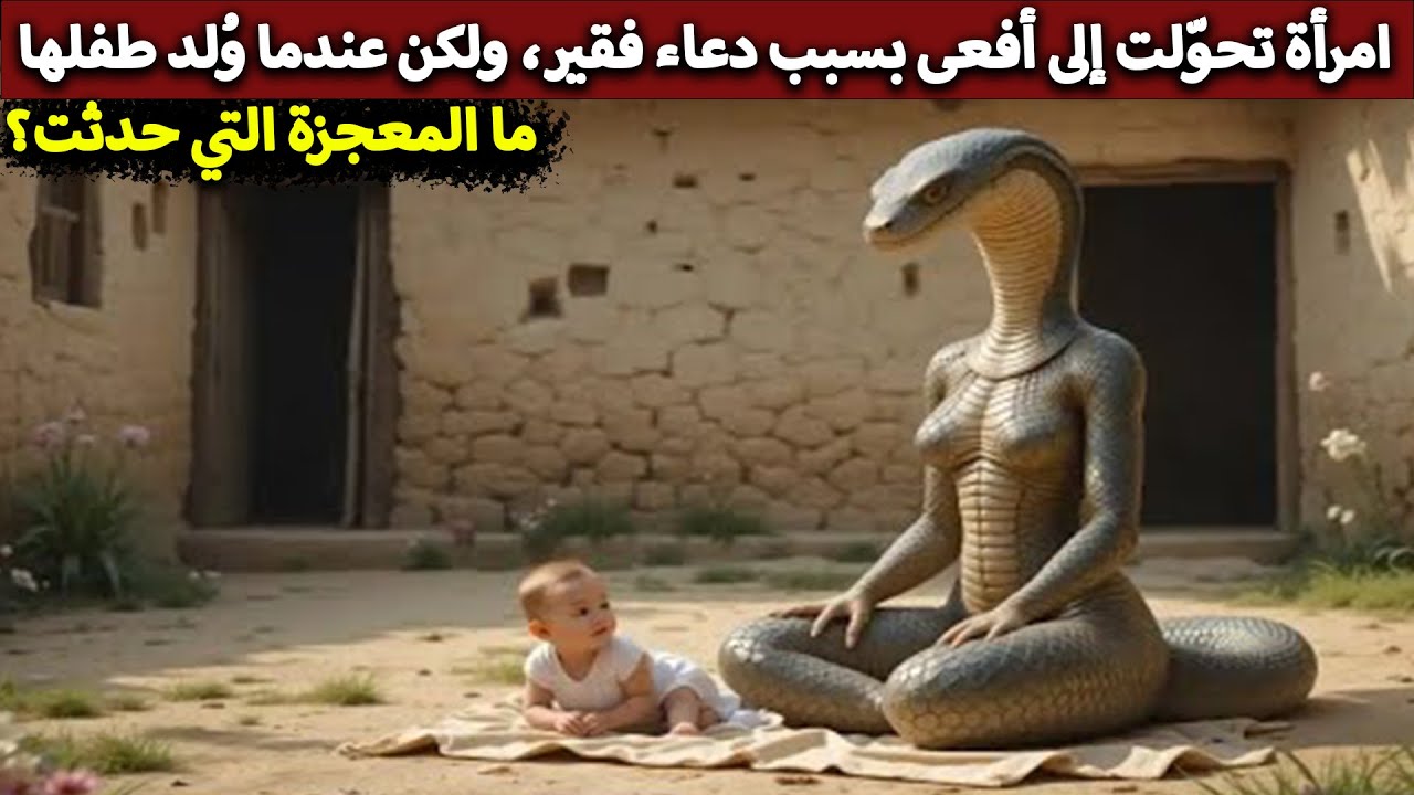 تحوّلت إلى أفعى بسبب دعاء فقير... ولكن لحظة ولادة طفلها كانت معجزة لا تُصدق!