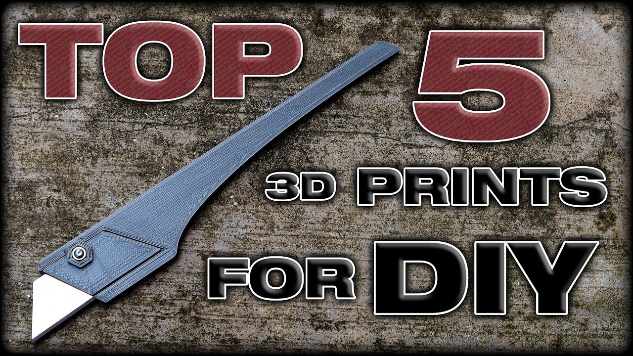 5 Useful And Easy To 3D Print Tools for DIY