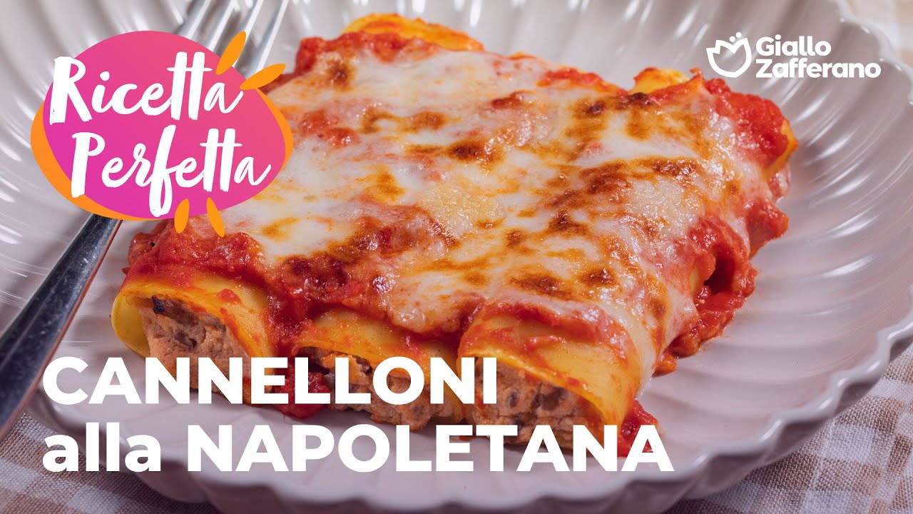 CANNELLONI ALLA NAPOLETANA - la ricetta della felicit&agrave;!❤️😍