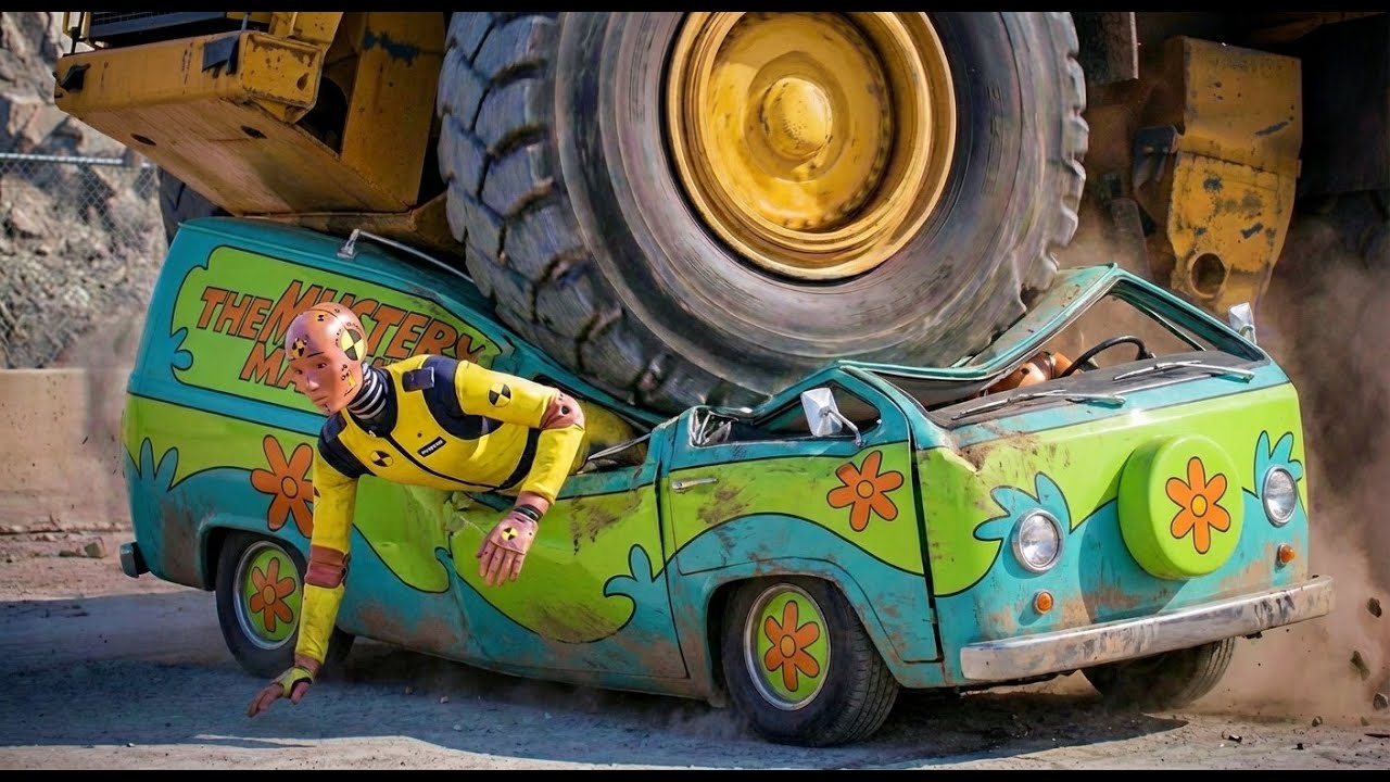 Dentro del Patio Secreto de Crash Tests del (CAR) : Pruebas Extrema de Millones de Dóla