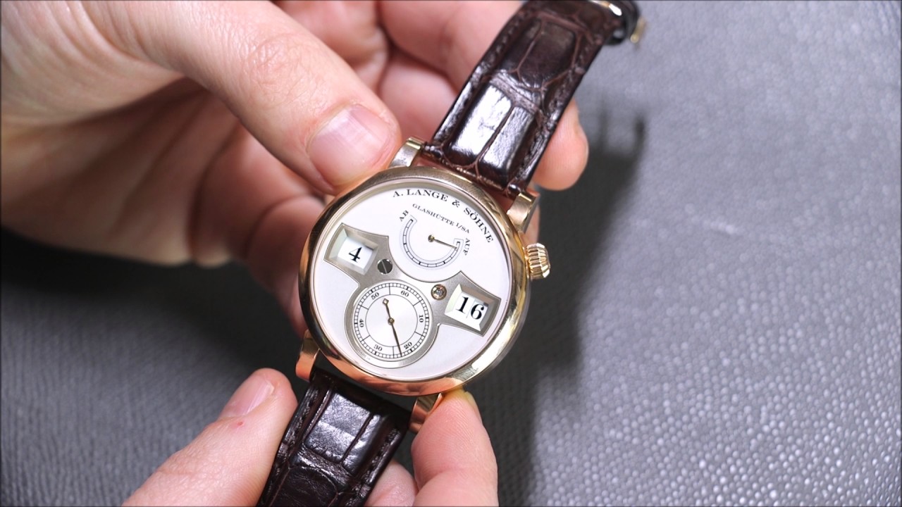 A. Lange & Sohne Zeitwerk Watch Review | aBlogtoWatch