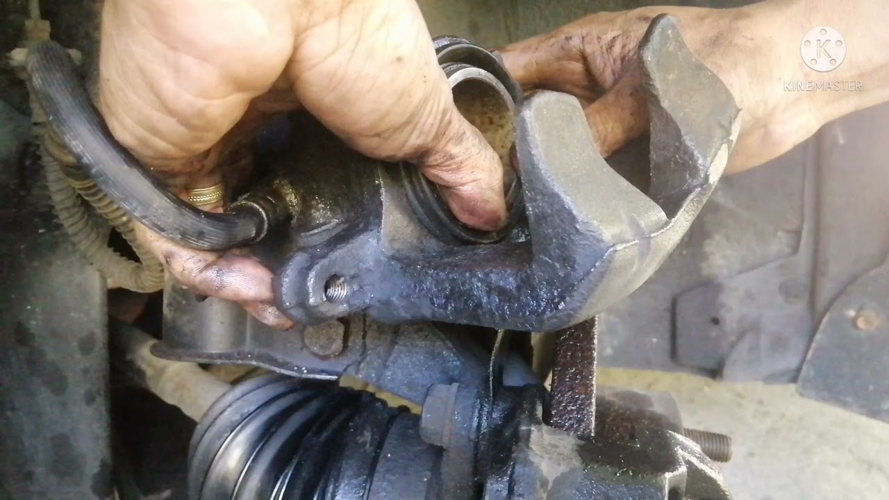 How to install caliper repair kit | Mitsubishi lancer 1993-1996