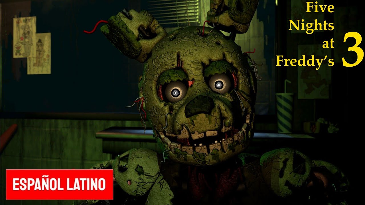 Five Nights at Freddy's 3 | Juego Completo en Español Latino (SUB) | Sin Comentarios | PC