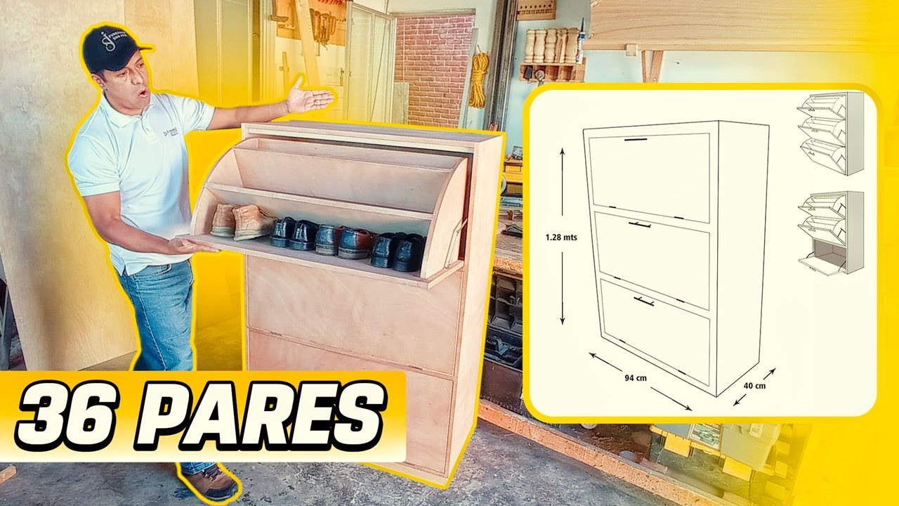 Zapatera Super Práctica y Funcional para 36 Pares 