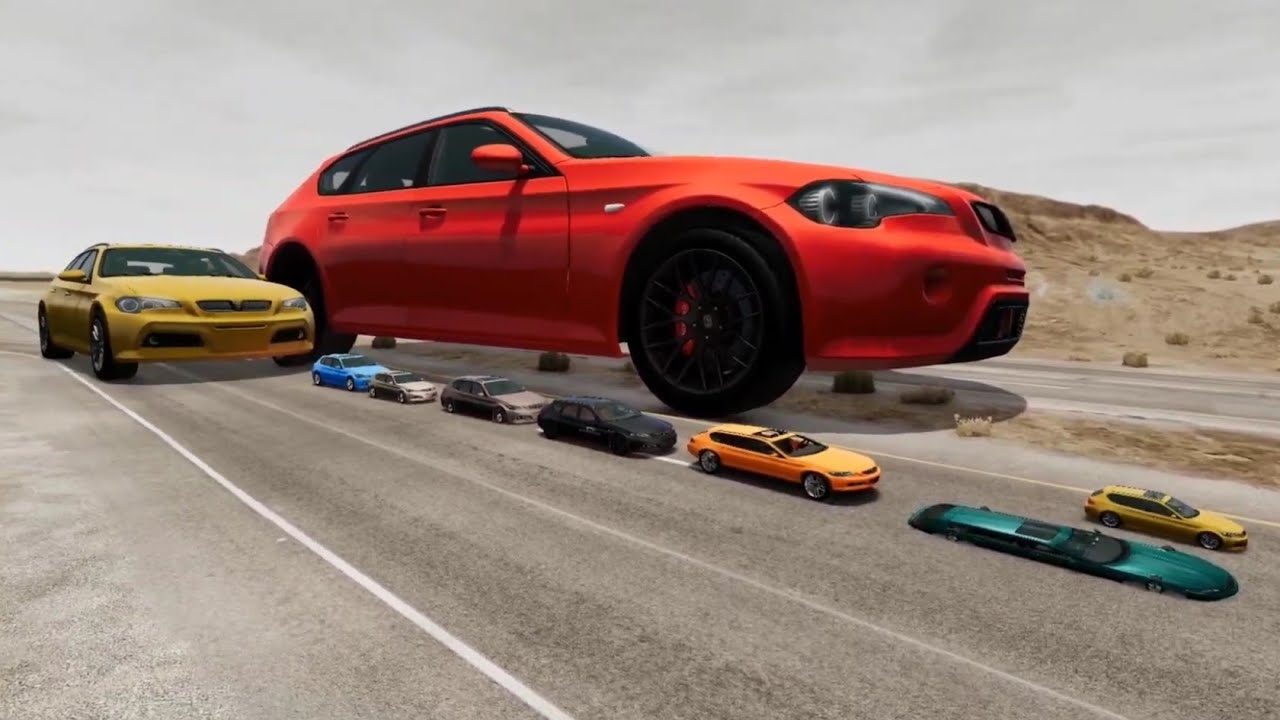 BeamNG Drive || Car Crash Accident Video || Car Crash Video || 33