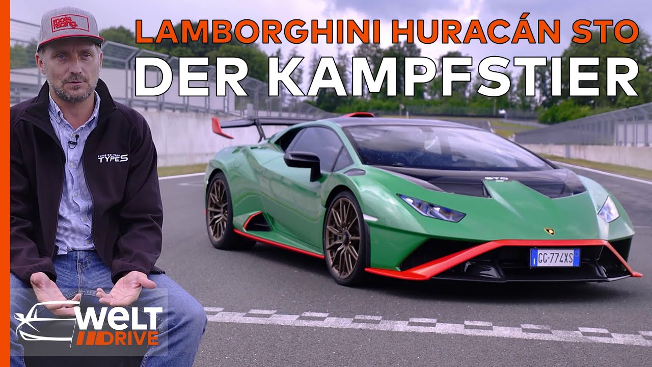 Lamborghini Huracán STO - Radikaler Kampfstier am Rande der Straßenzulassung | WELT DRIVE Magazin