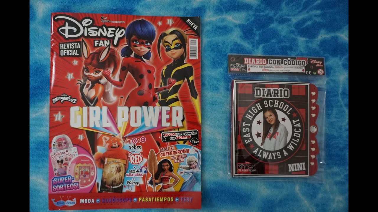 ENSEÑANDO REVISTA DISNEY FAN 3 + REGALO POR 4,99€