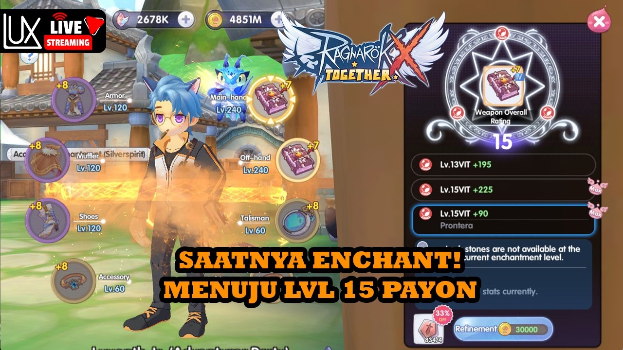 APPAKAH TARGET PPROGRES HARI INI AKAN TERCAPAI!? - RAGNAROK ONLINE X (ROX)