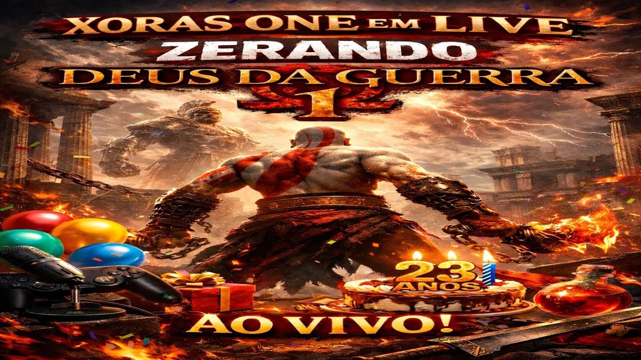 Ω GOD OF WAR 2 - ATÉ ZERAR AO VIVO COM CHAT !!