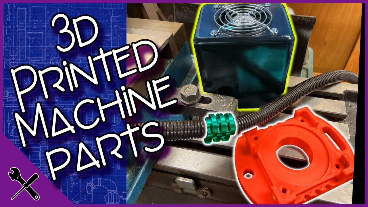 Milling Machine Repair: 3D Printing Useful Parts