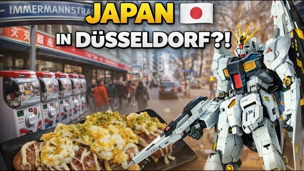 Japan mitten in Deutschland?! 🇯🇵🍜 Little Tokyo Düsseldorf Vlog [Fernweh vor der Haustür #6]