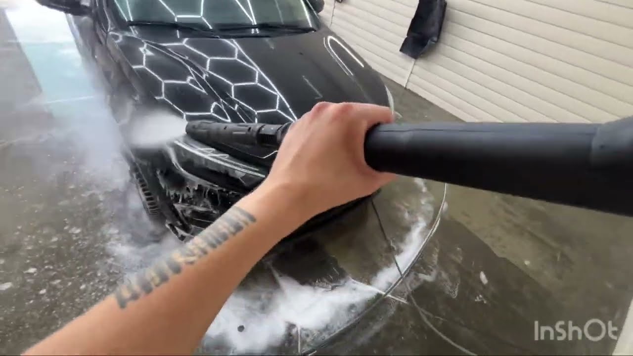 #automobile #carwash #detailing #carcleaning #satisfying  #asmr  #mobilecarwash #автомойка  #lada 