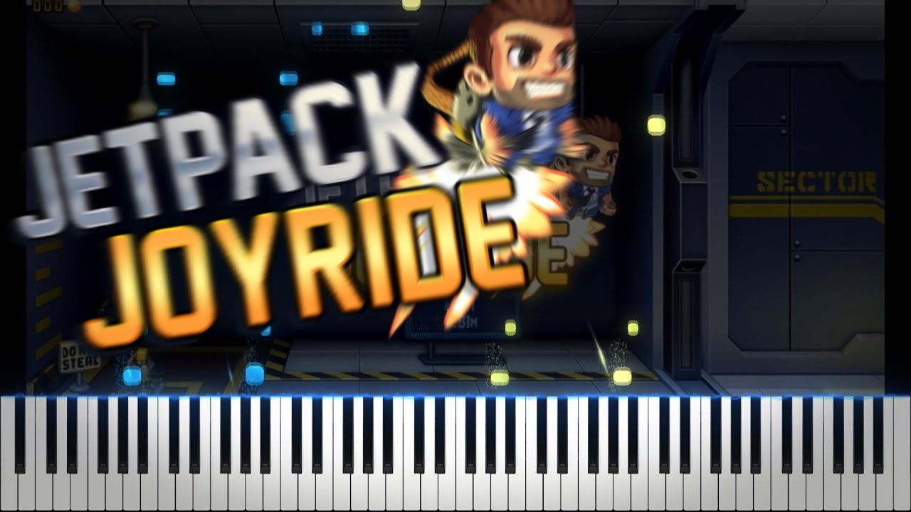 Jetpack Joyride Main Theme | Piano Tutorial