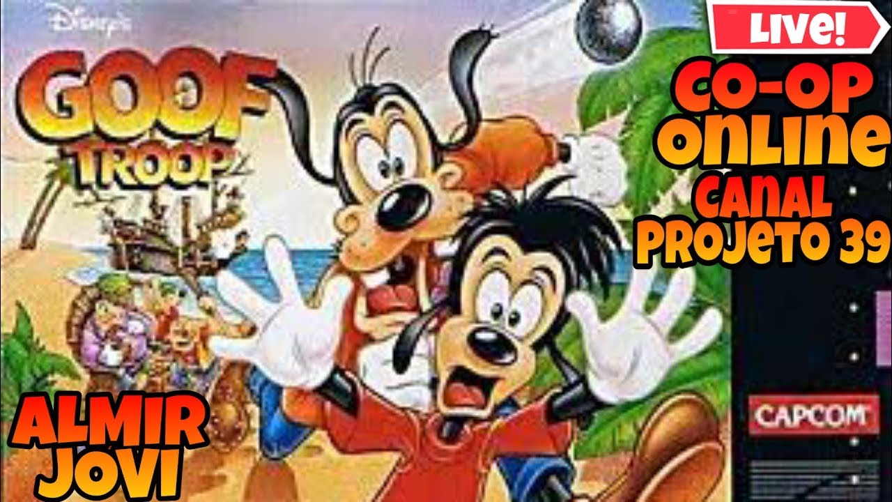 Goof Troop (SNES) - Coop com o Pedrão (Canal Projeto39)