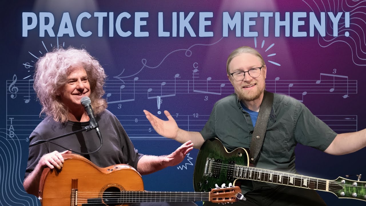 How to Practice Like Pat Metheny – Open Triads for Major & Minor Sounds