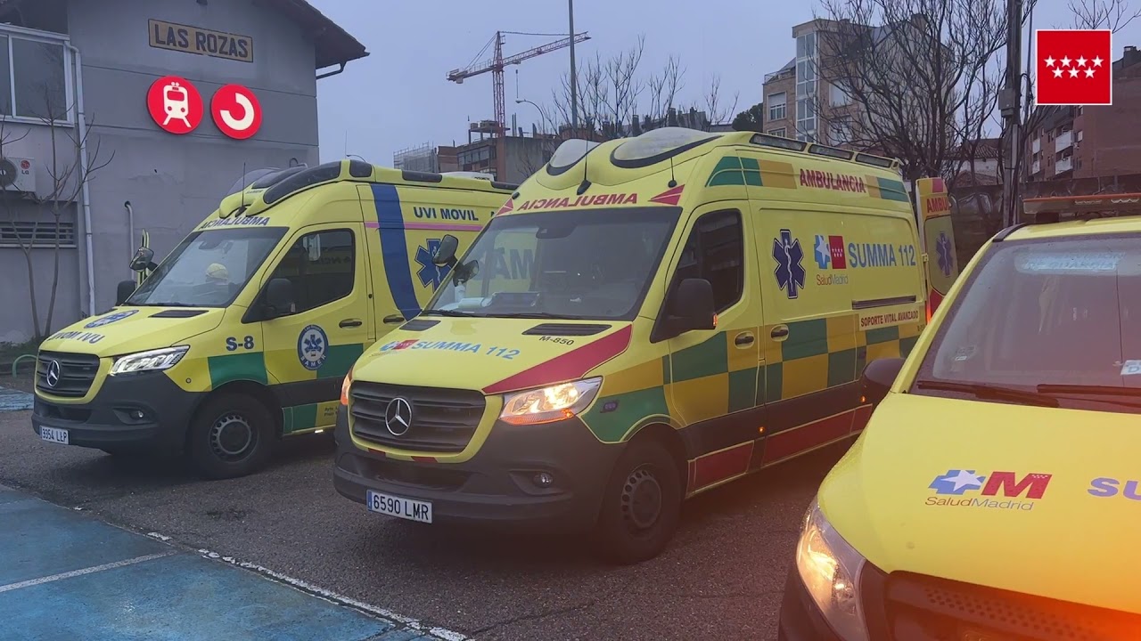 Accidente estación tren Las Rozas