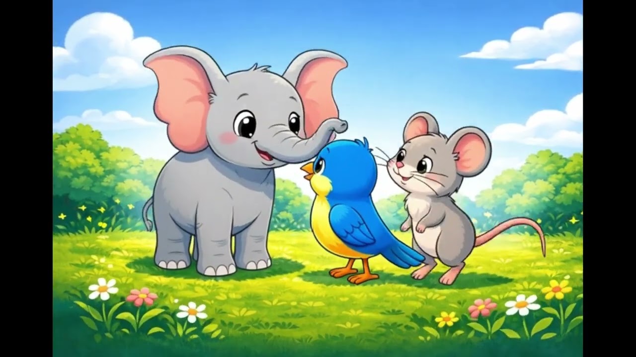 Where Is the Animal? 🐘🐦🐭 Fun Guessing Game for Kids