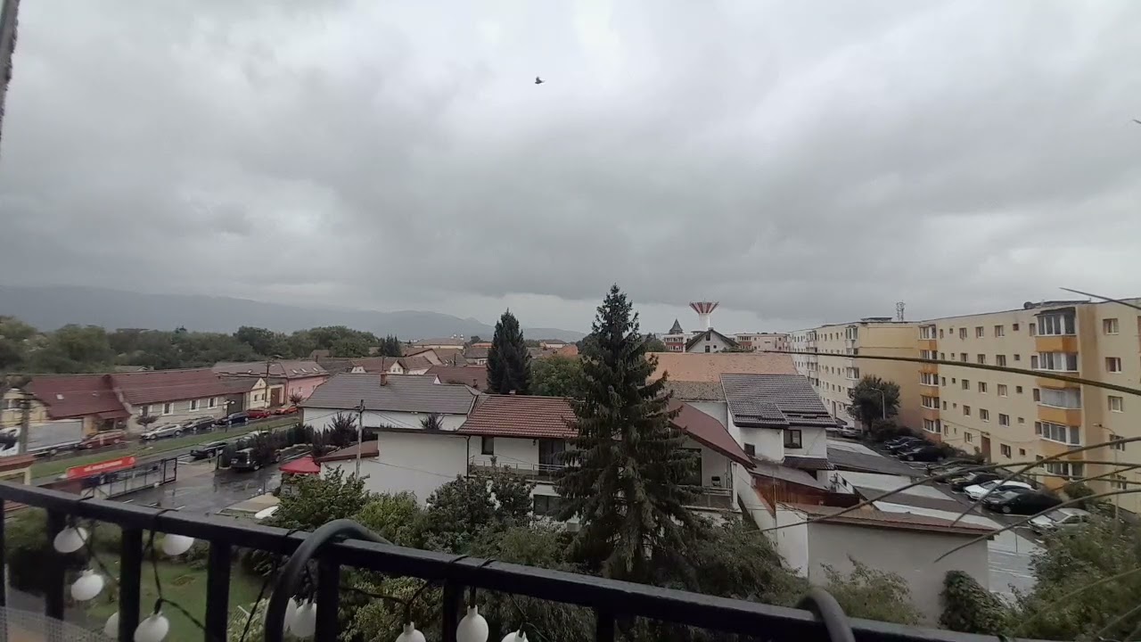 Rain Sound from my Balcony Relaxing Sound | Sunete de Ploaie de la Balconul meu Sunet de Relaxare