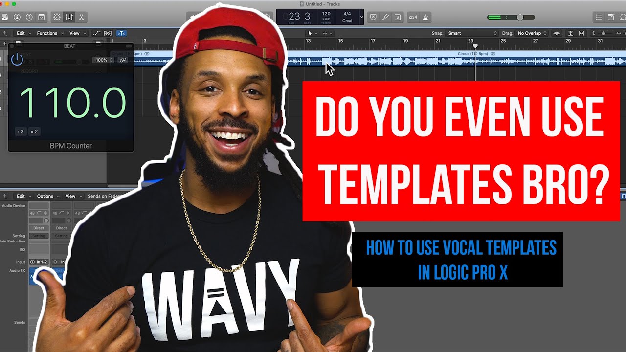 How to Use Vocal Templates in Logic Pro X | Template Download