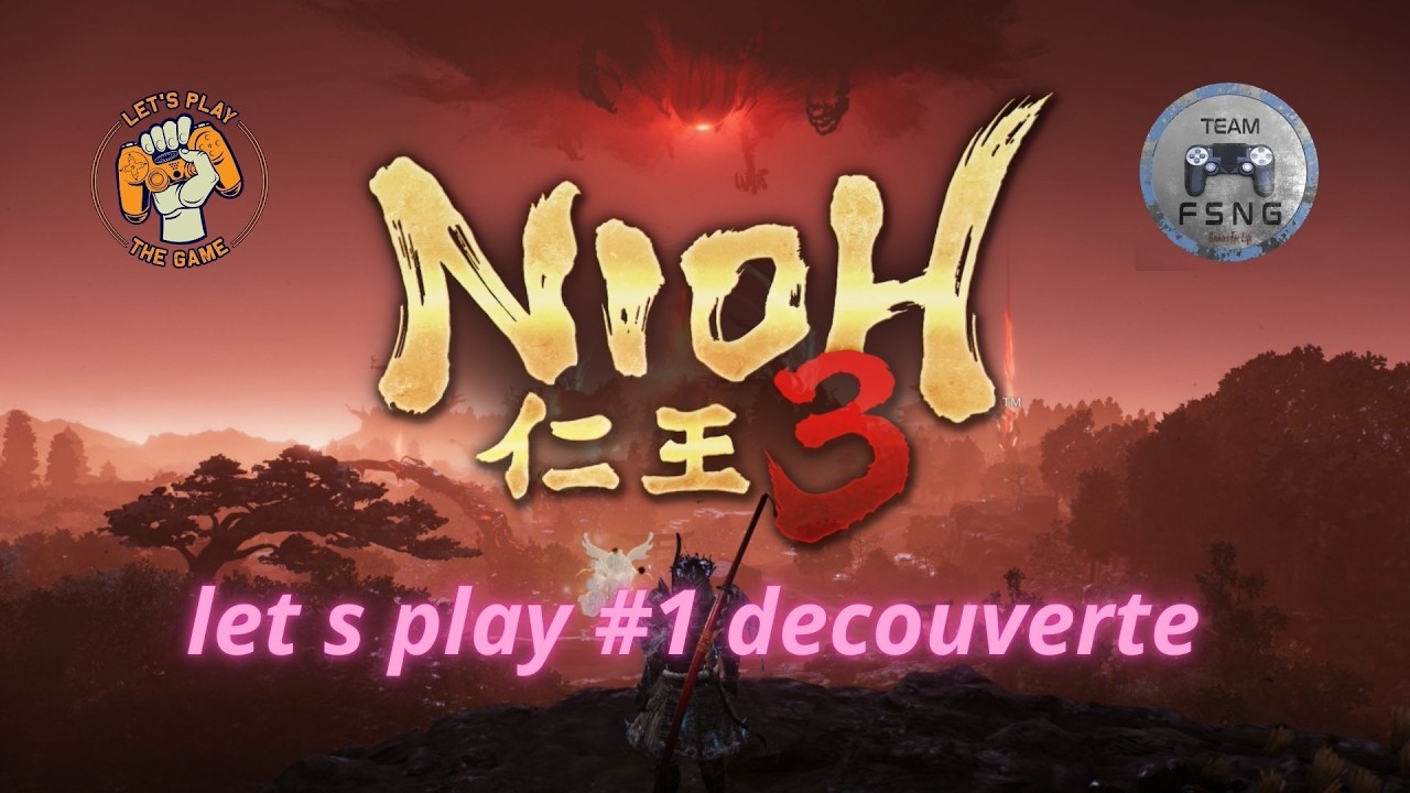 decouverte NIOH 3 PS5PRO let s play #1
