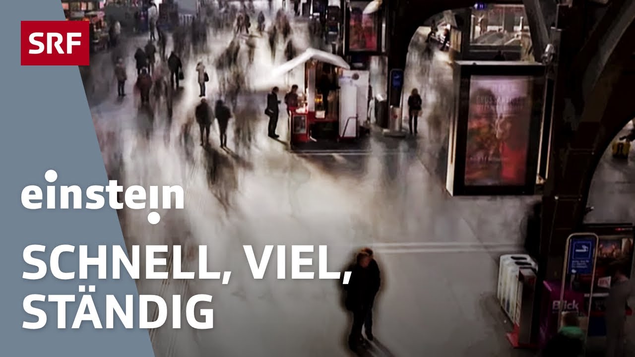 Volkskrankheit Stress – Ab wann wird es eine Gefahr für die Gesundheit? | Einstein | SRF Wissen