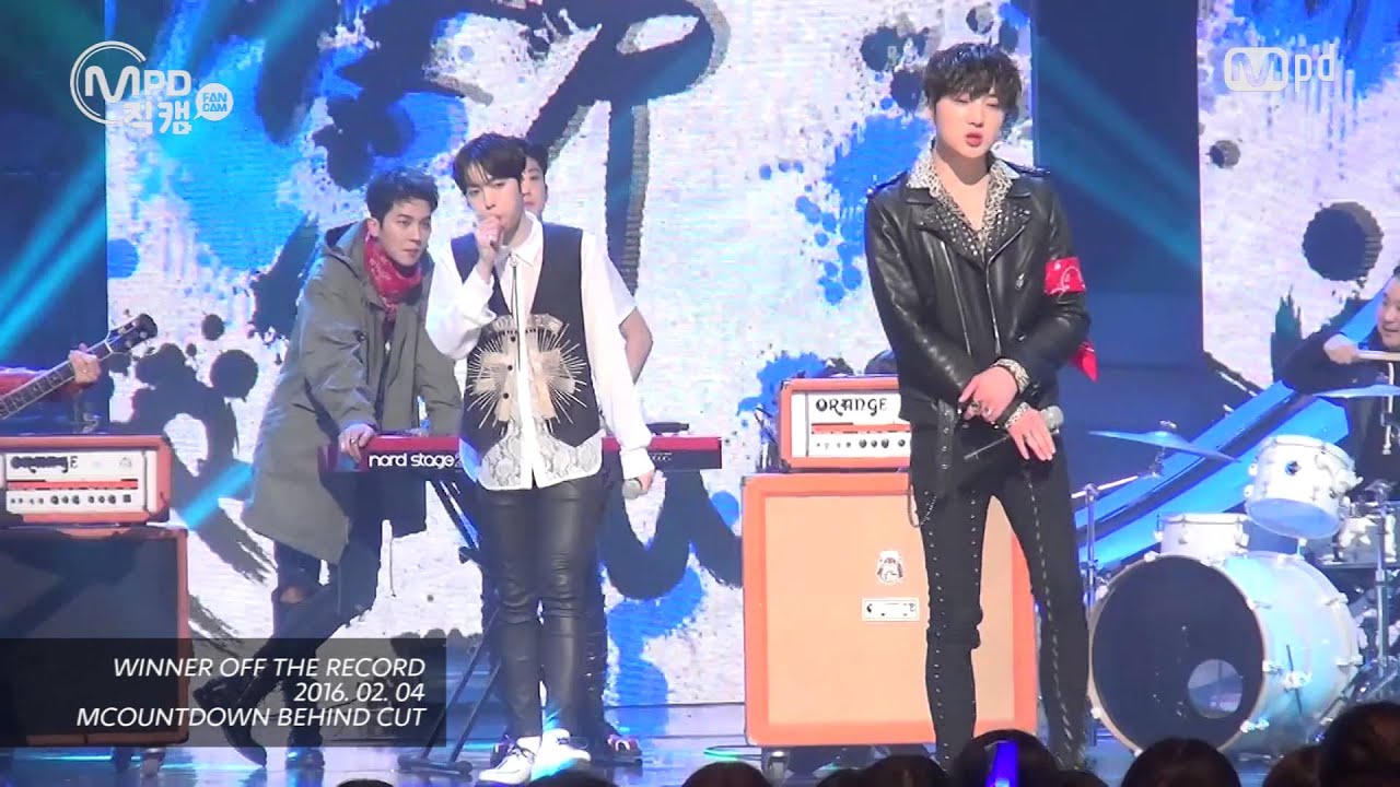 [MPD직캠] 위너 오프 더 레코드 BABY BABY & 철 없어 WINNER Off the record Mnet MCOUNTDOWN 160204
