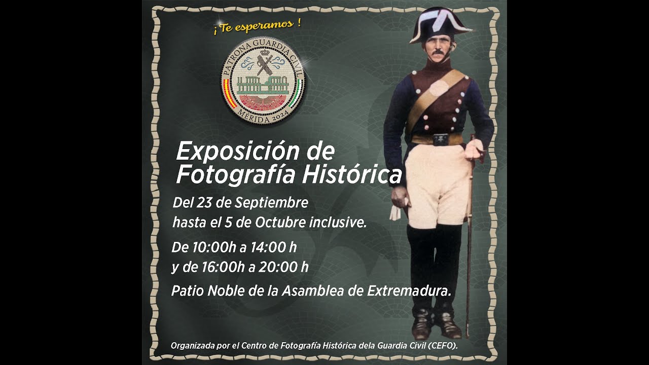 Inauguración de la Exposición de Fotografía Histórica de la Guardia Civil