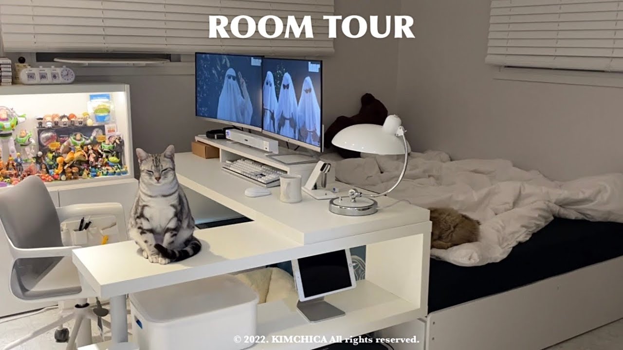 🏡ROOM TOUR🌞 4평 방꾸미기 | 홈오피스 룸투어 | 작업실&침실 | 오늘의집 | 100만원어치 쇼핑 | 자취방인테리어