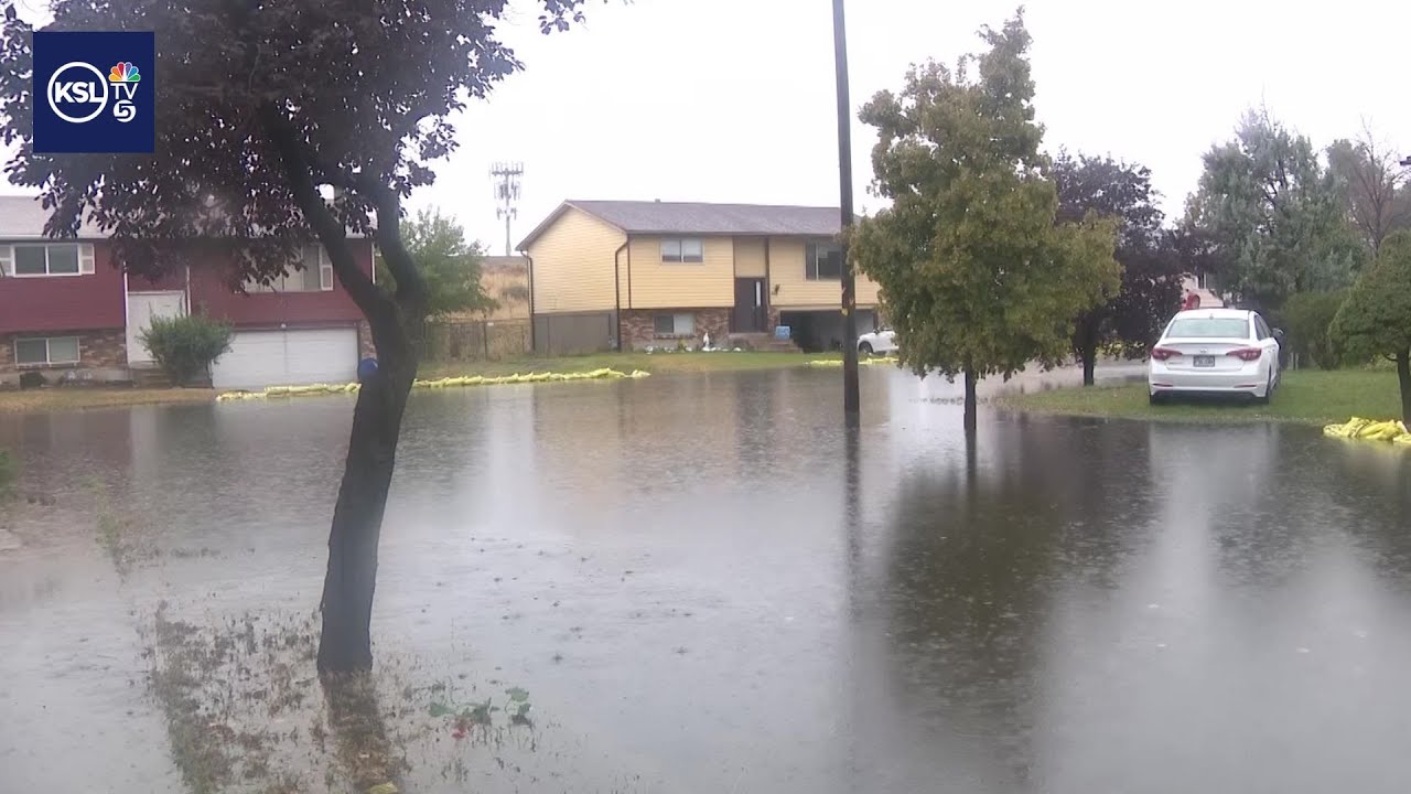 Canal overflows in Salt Lake City neighborhood, floods nearly 2 dozen homes